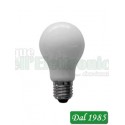 LAMPADINA A LED VETRO BIANCO 6 WATT E27 220 VOLT