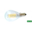 LAMPADINA LED FILAMENT MINI GOCCIA CHIARA E14 4W LUCE CALDA 3000°K