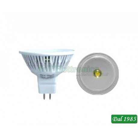 LAMPADA DICROICA A LED 12VDC 5,5W BIANCO FREDDO