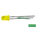 LED CILINDRICO 5mm A LUCE DIFFUSA GIALLO