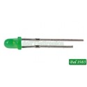 LED CILINDRICO A LUCE DIFFUSA 3mm VERDE