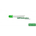 LED CILINDRICO A LUCE DIFFUSA 5 mm VERDE