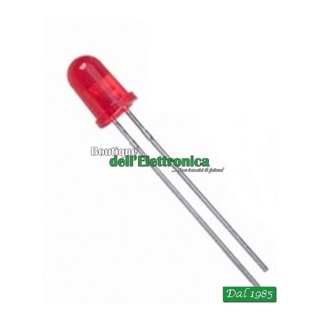 LED INTERMITTENTE 5 MM ROSSO