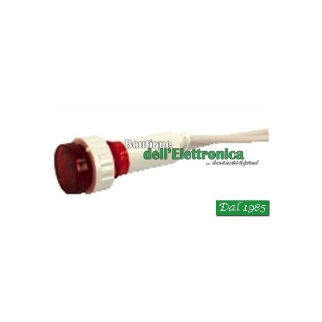 SEGNALATORE LUMINOSO AL NEON 220V ROSSA