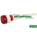 SEGNALATORE PLASTICO LAMPADA12 V ROSSA