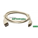 CAVO USB 2.0 PROLUNGA PRESA A / SPINA A 2MT