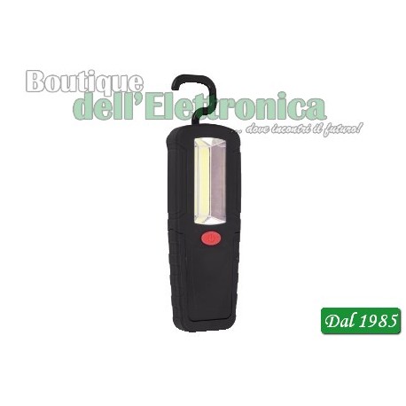 LAMPADA DA LAVORO A LED COB da 3W - 180 Lumens