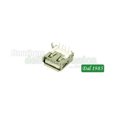 PRESA USB TIPO A 4P DA C.S A 90°
