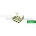 PRESA USB TIPO A 4P DA C.S A 90°