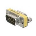 ADATTATORE MASCHIO/MASCHIO 15 POLI (VGA)