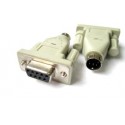 ADATTATORE MOUSE PRESA 9 POLI SUB-D - SPINA PS2 MINI DIN 6 POLI