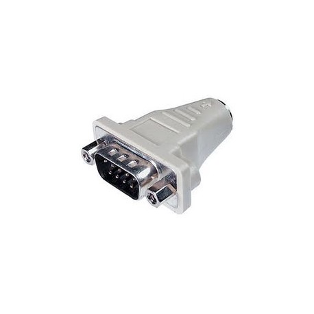 ADATTATORE SUB-D 9 POLI MASCHIO - PRESA MINI DIN 8 POLI