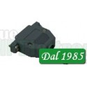 CALOTTA 25 POLIPER SUB-D MASCHIO /FEMMINA CON VITI CORTE