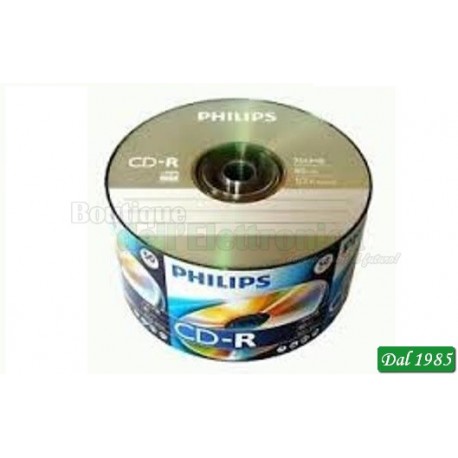 CD-R PHILIPS 80 MIN 700 MB