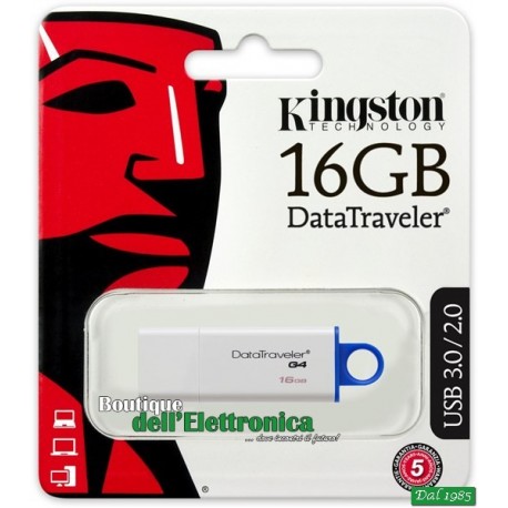 PENDRIVE 16GB USB 3.0 KINGSTON