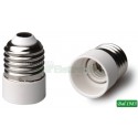 ADATTATORE PER LAMPADE DA E27 A E14