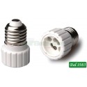 ADATTATORE PER LAMPADE DA E27 A GU10