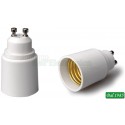 ADATTATORE PER LAMPADE DA GU10 A E27