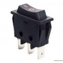 DEVIATORE A BILANCIERE NERO 12 VOLT