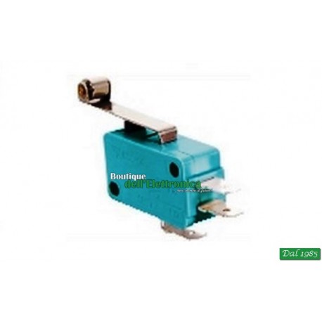 DEVIATORE MINIATURA CON LEVA/ ROTELLA 25MM