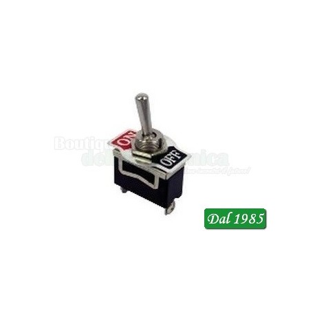 INTERRUTTORE UNIPOLARE A LEVA