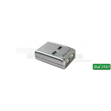 MINI SWITCH USB 2.0 2 PORTE