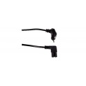 CAVO ALIMENTAZIONE SPINA 2P 2,5A 90° / PRESA 2P PASSO 8MM 90° 2,5M
