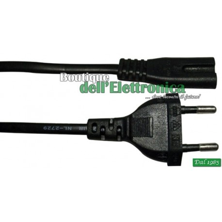 CAVO SPINA 2P 2,5A / PRESA 2P PASSO 8MM