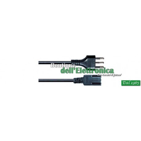 CAVO SPINA 2P+T 10A / PRESA TRIPOLARE VDE