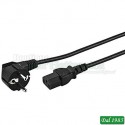 CAVO SPINA SCHUKO 90° / PRESA TRIPOLARE VDE