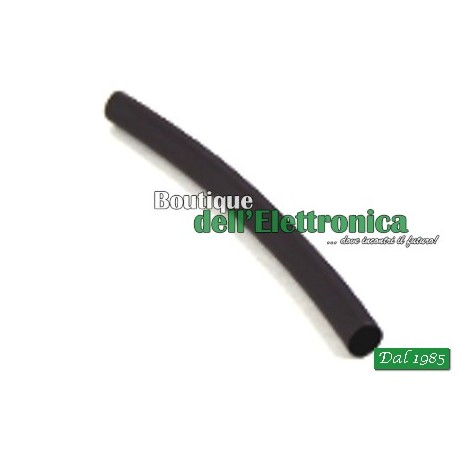GUAINA TERMORETRAIBILE NERA DIAMETRO - 9,5 mm 1 MT