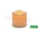 CANDELA LED AVORIO A BATTERIA