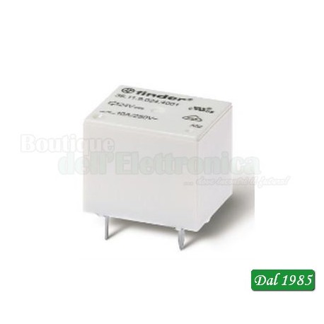 MINI RELE\' A CUBETTO DA 3VDC 10A 1 SCAMBIO