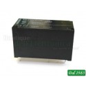 RELÈ BASSO PROFILO 24VDC 2SCAMBIO NERO
