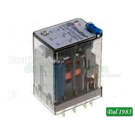 RELÈ FINDER 24VDC 4 CONTATTI IN SCAMBIO 7A mod.55.34