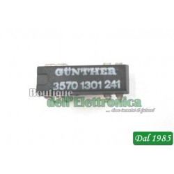 RELE' 24VDC 1xNO 100VAC 0.5A Guenther 3570 1301 241