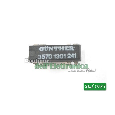 RELE\' 24VDC 1xNO 100VAC 0.5A Guenther 3570 1301 241 RELE\' 24VDC 1xNO 100VAC 0.5A Guenther 3570 1301 241