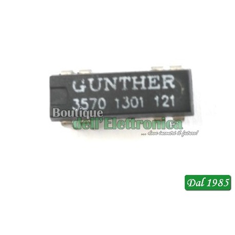 RELE\' REED 3570-1301-121 - 12V 1000 OHM GUNTHER