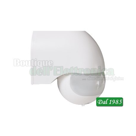 SENSORE P.I.R. A 180° DA PARETE