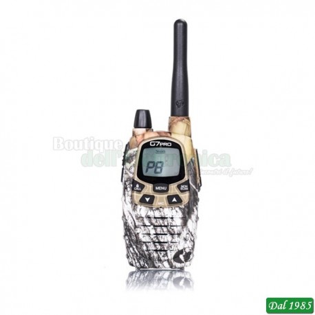 RADIOTRASMITTENTE DUAL BAND PMR446/LPD TRANSCEIVER G7 PRO MIMETIC
