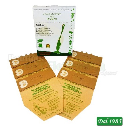 SACCHI FILTRO COMPATIBILE VK130-131