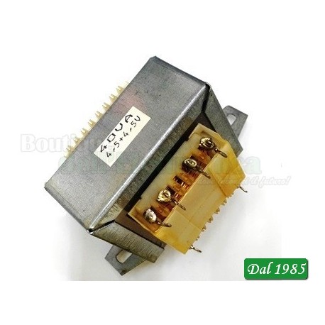 TRASFORMATORE 4.5+4.5V 40VA (FCE )TENSIONE DI INGRESSO 230Vca