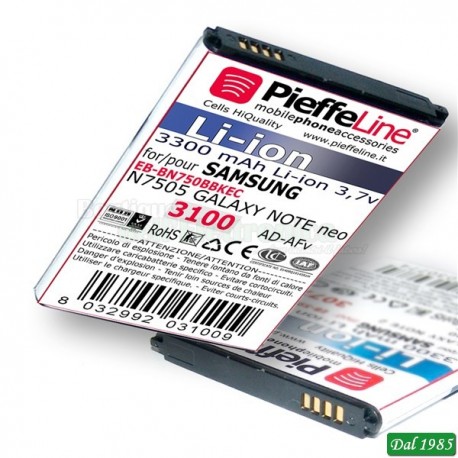 BATTERIA PER SAMSUNG GXY NOTE 3 NEO N 7505