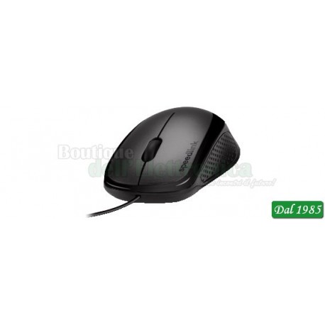 MOUSE USB SPEEDLINK COLORE NERO