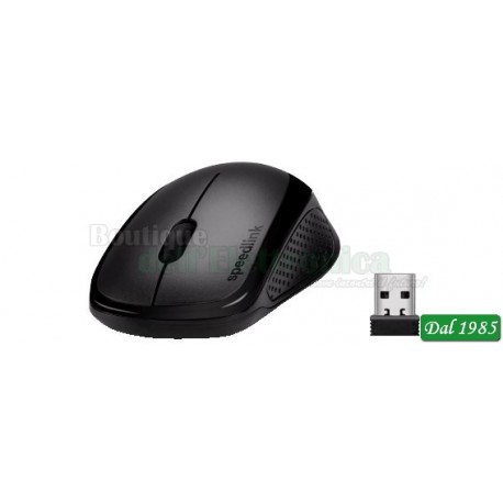 MOUSE WIRELESS SPEEDLINK COLORE NERO