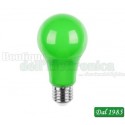 LAMPADA A LED 230V 5W E27 COLORE VERDE