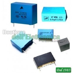 CONDENSATORE IN POLIPROPILENE 22nF ±10%, 220 V c.a., 400 V c.c. MKT Vishay