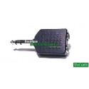 ADATTATORE DA SPINA 6,3MM STEREO A 2 PRESE 6,3MM STEREO