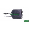 ADATTATORE DA SPINA 6,3MM STEREO A 2 PRESE 6,3MM STEREO