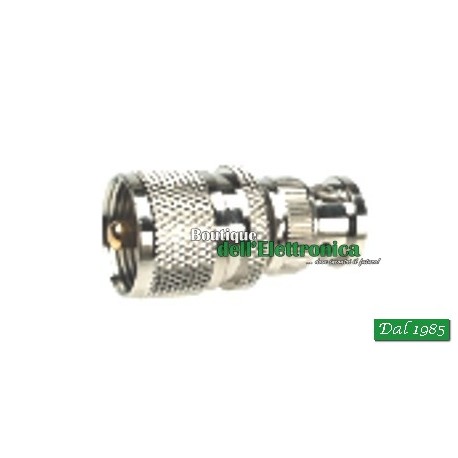 ADATTATORE DA SPINA BNC / SPINA UHF